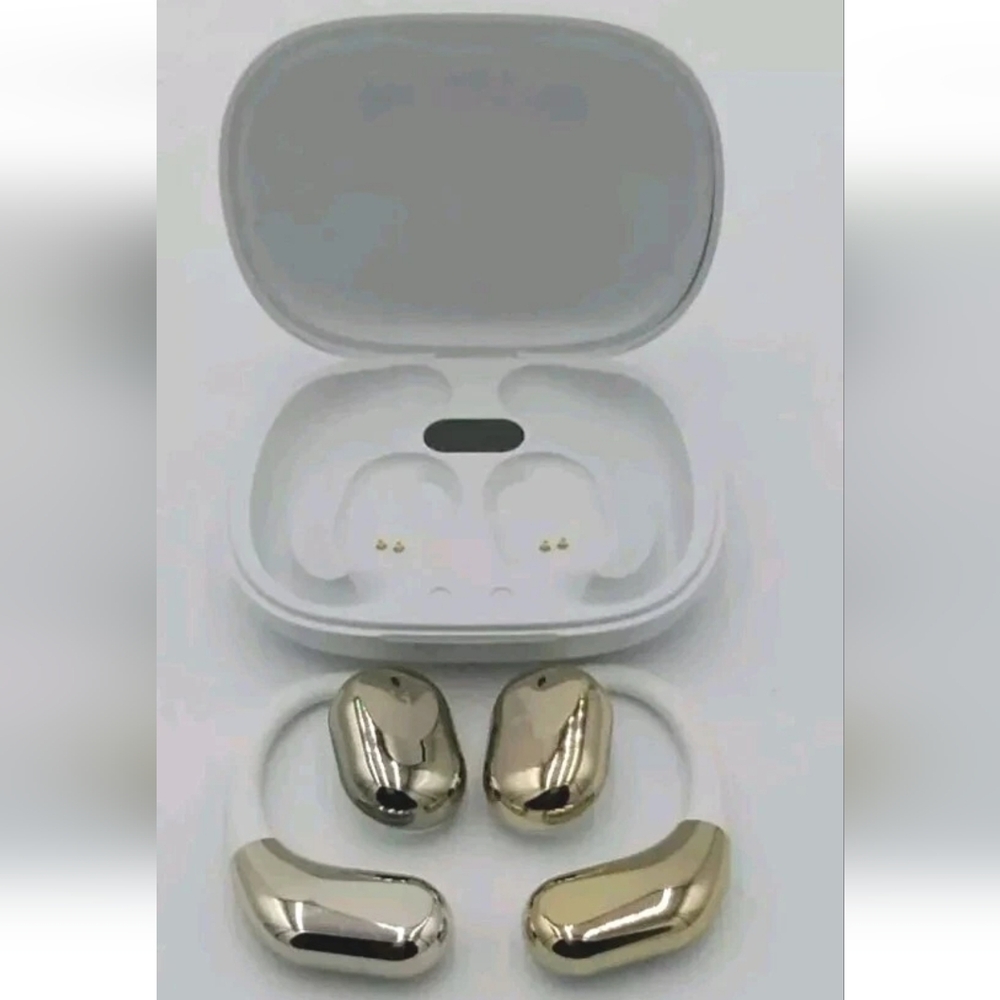 Over The Ear Wireless Bluetooth Earbuds/W Case Great Sound Quality USB Charging.